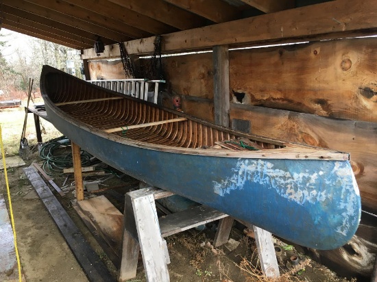 CONNECTICUT CHIEF S276 15' CEDAR STRIP CANOE