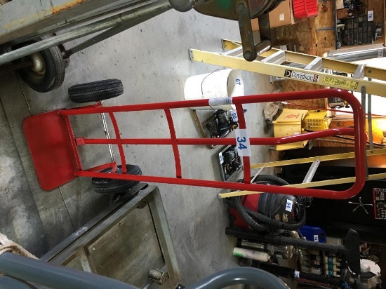 TWO-WHEEL HAND CART - RED
