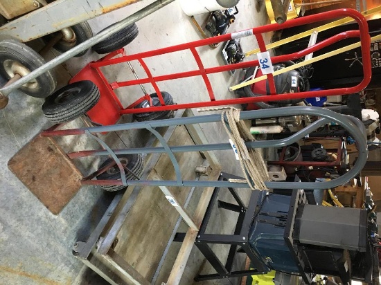 TWO-WHEEL HAND CART - GRAY