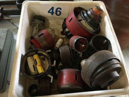 LOT OF (19) HOLE SAWS