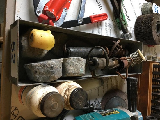 LOT OF SOLDERING TOOLS & ACCESSORIES