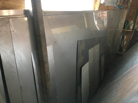 4'x8' SHEETS OF AIRCRAFT ALUMINUM & MISCELLANEOUS