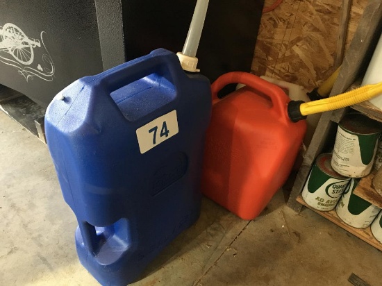 LOT OF (3) FUEL CANS