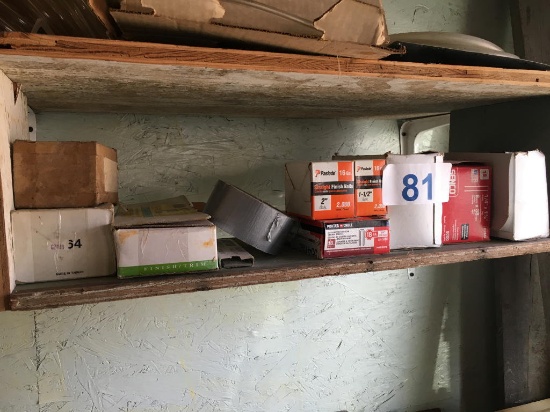 LOT OF SENCO, PASLODE & PORTER CABLE FASTENERS