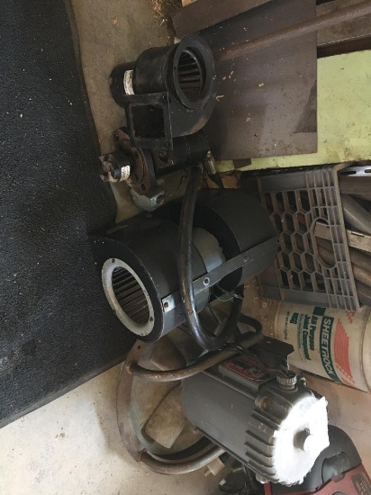 LOT OF (3) ASSORTED BLOWERS/FANS
