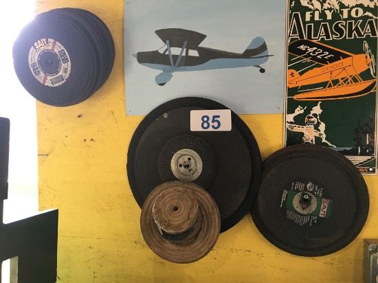 LOT OF (27) ASSORTED GRINDING WHEELS & POLISHING PADS