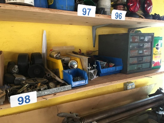 CASTERS, GAUGES, FITTINGS & MISCELLANEOUS