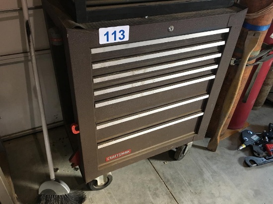 CRAFTSMAN 7-DRAWER TOOL CHEST & ASSORTED TOOLS