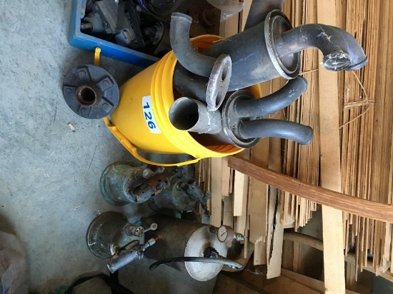 BRAKE FLUID CANISTERS & 0220 ENGINE MUFFLERS