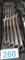 (SOLD BY THE PIECE BID PRICE TIMES QUANTITY) SNAP-ON OEX WRENCHES: 7/16 - 1