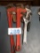 LOT OF PIPE WRENCHES, RATCHET, ADJUSTABLE WRENCHES