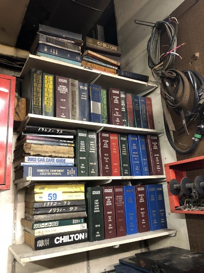 (SOLD BY THE PIECE BID PRICE TIMES QUANTITY) CHILTON, MOTOR & HAYNES SERVICE MANUALS