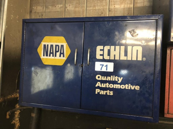 NAPA ECHLIN CABINET W/ TUNE UP PARTS