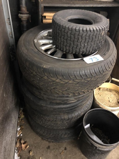 (SOLD BY THE PIECE BID PRICE TIMES QUANTITY) ASSORTED SIZE TIRES