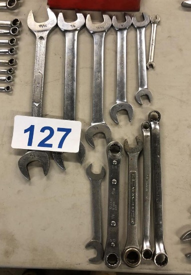 (SOLD BY THE PIECE BID PRICE TIMES QUANTITY) ASSORTED SNAP-ON WRENCHES