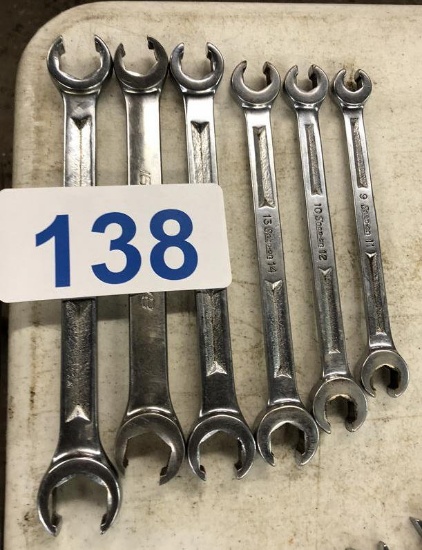 (SOLD BY THE PIECE BID PRICE TIMES QUANTITY)SNAP-ON RXM WRENCHES: 9-21MM