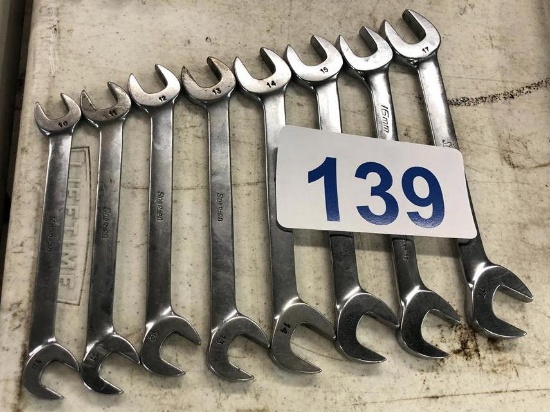 (SOLD BY THE PIECE BID PRICE TIMES QUANTITY)SNAP-ON VSM WRENCHES: 10-17MM