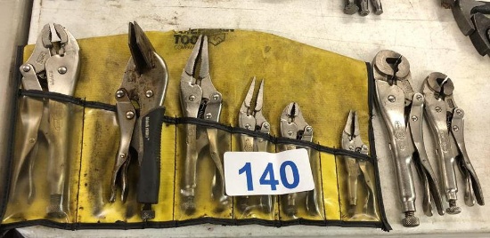 (SOLD BY THE PIECE BID PRICE TIMES QUANTITY) ASSORTED VISE GRIPS