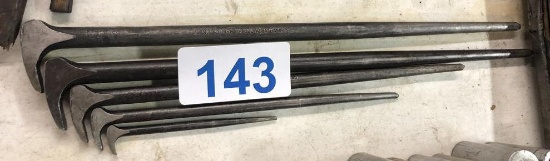 (SOLD BY THE PIECE BID PRICE TIMES QUANTITY) SNAP-ON LADY FOOT CROWBARS