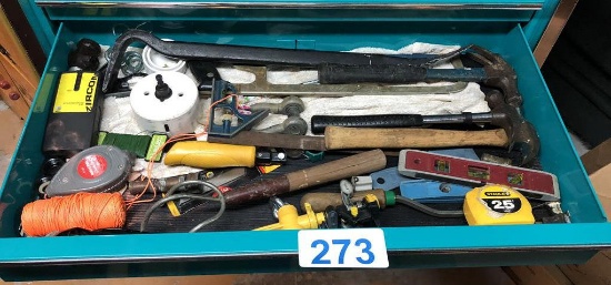 HAMMERS, PRY BAR, CHALK LINE & MISCELLANEOUS