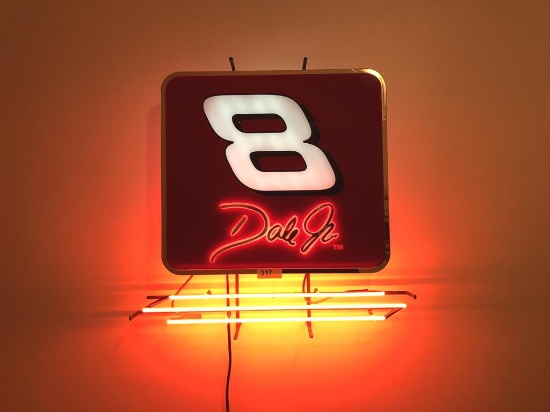 DALE JR #8 NEON SIGN