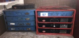(SOLD BY THE PIECE BID PRICE TIMES QUANTITY) 4-DRAWER PARTS BINS & CONTENTS