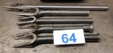 (SOLD BY THE PIECE BID PRICE TIMES QUANTITY) SNAP-ON & KD TOOLS TIE ROD WRENCHES