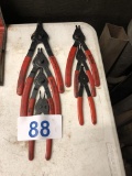 (SOLD BY THE PIECE BID PRICE TIMES QUANTITY) BLUE POINT O-RING PLIERS