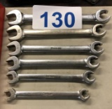 (SOLD BY THE PIECE BID PRICE TIMES QUANTITY) SNAP-ON RXS WRENCHES: 3/8 - 11/16