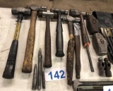 LOT OF ASSORTED HAMMERS