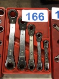 (SOLD BY THE PIECE BID PRICE TIMES QUANTITY)BLUE POINT RYA WRENCHES: 1/4 - 7/8