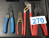 (SOLD BY THE PIECE BID PRICE TIMES QUANTITY) ASSORTED PLIERS