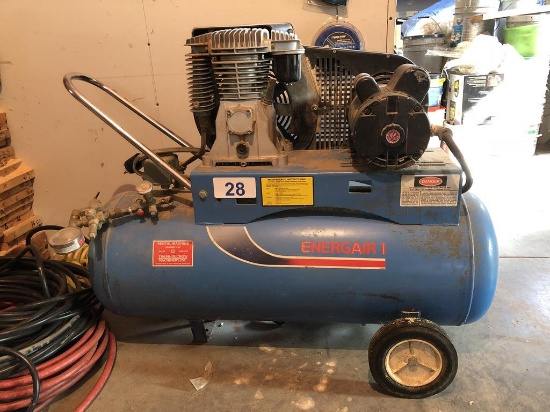 ENERGAIR 1 3HP 1PH PORTABLE AIR COMPRESSOR Heavy Construction