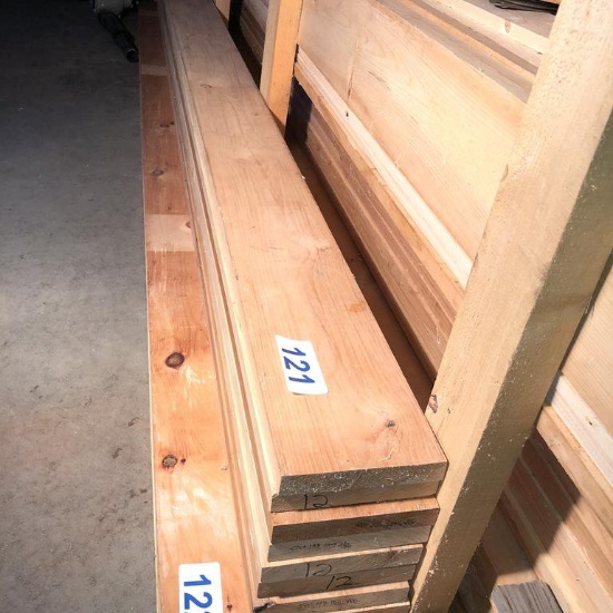 PINE BOARDS: 12'x7"x1"