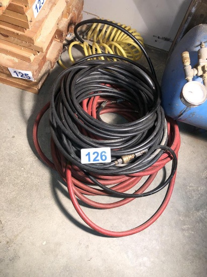 LOT OF ASSORTED AIR HOSE