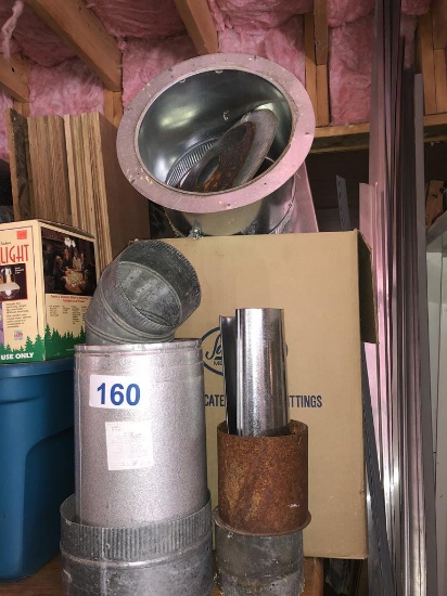 LOT OF ASSORTED DUCT WORK