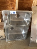 2-BAY S/S SINK