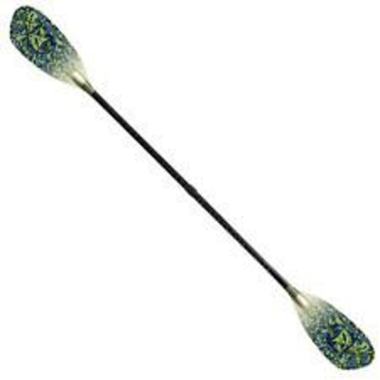 ADVENTURE TECHNOLOGY ORACLE ANGLER KAYAK PADDLE 240CM - DONATED BY KITTERY TRADING POST - VALUE $245