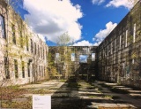 MILL RUIN, PHILLIPS ME. CANVAS GALLERY WRAP, DONATED BY JOHN ORCUTT ORCUTT PHOTOGRAPHY - VALUE $380