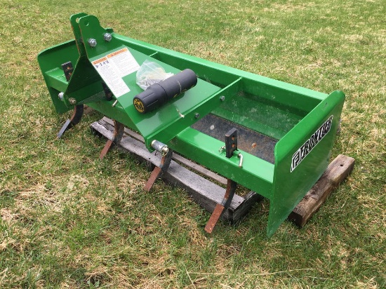 2013 FRONTIER BB2065 3-POINT BOX BLADE WITH (4) SCARIFIERS (LYMAN)