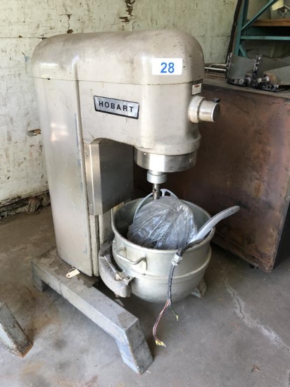 HOBART H600 60QT MIXER, 1HP, 3PH