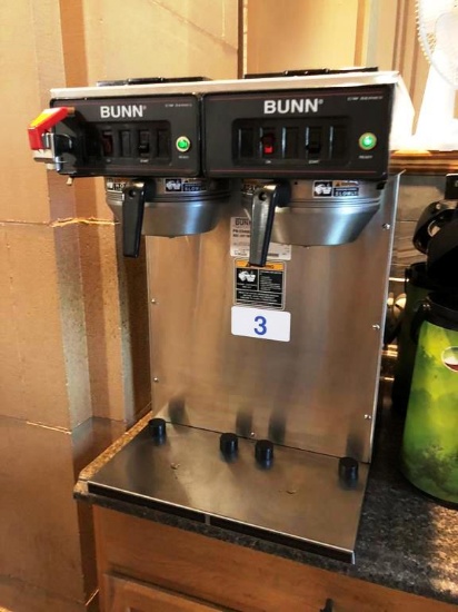 BUNN TWIN AIR POT BREW STATION