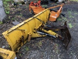 9’ ANGLE SNOWPLOW ATTACHMENT FOR SKID STEER