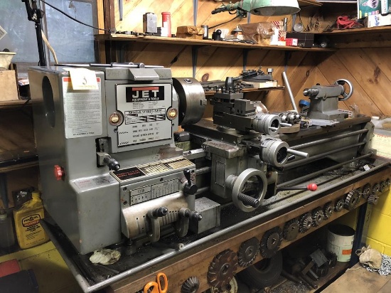 JET BD-1340R 2HP 1PH LATHE, S/N: B7807-045R