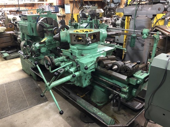 ACME MACHINE TOOL COMPANY 1S-25 TURRET LATHE, S/N: 7484