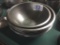 STAINLESS STEEL BOWLS: 11 & 13