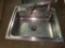 STAINLESS STEEL SINK W/ FAUCET