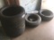 LOT OF (4) ASSORTED TIRES