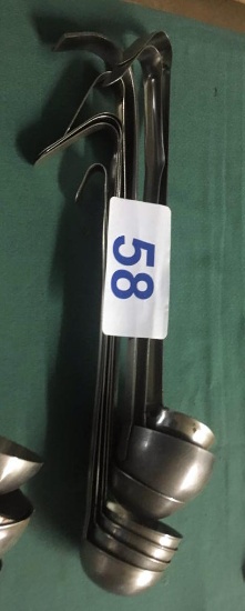 LOT OF (7) LADLES