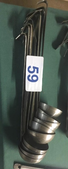 LOT OF (11) LADLES